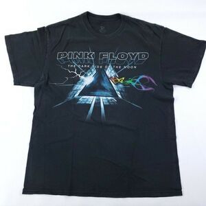 VINTAGE Pink Floyd  Liquid Blue T-Shirt Mens Large The Dark Side of the Moon